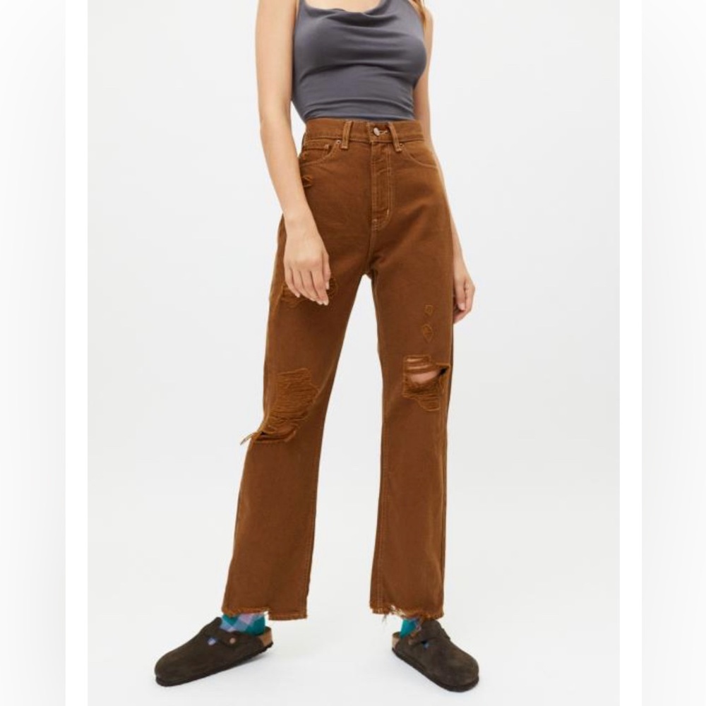 Urban Outfitters Chestnut High Rise Jeans